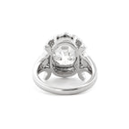 Timeless Antique Style Elongated Old Mine Cut Lab-Grown Diamond Openwork Ring