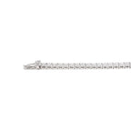 Bestselling 2.5mm lab-grown diamond round-cut tennis bracelet with four-prong setting, perfect for everyday casual wear.